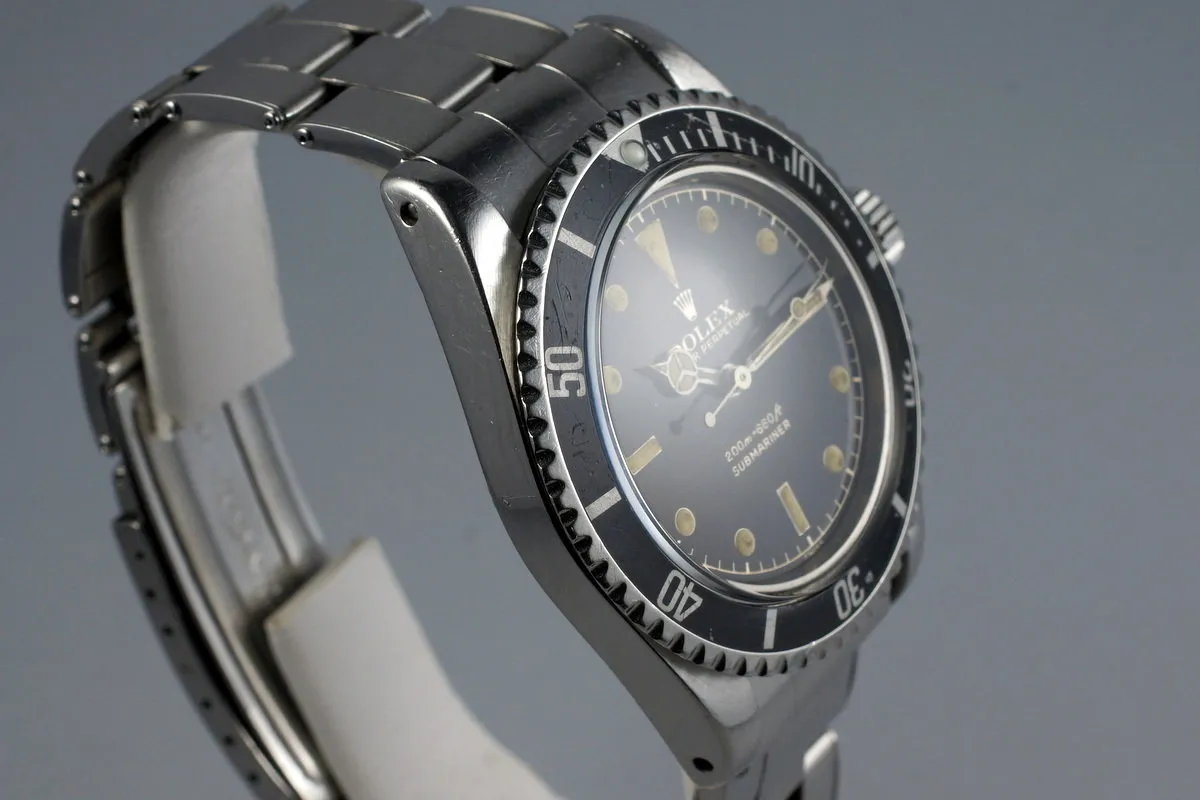 1960’s Rolex Submariner 5512 PCG Gilt Chapter Ring Dial