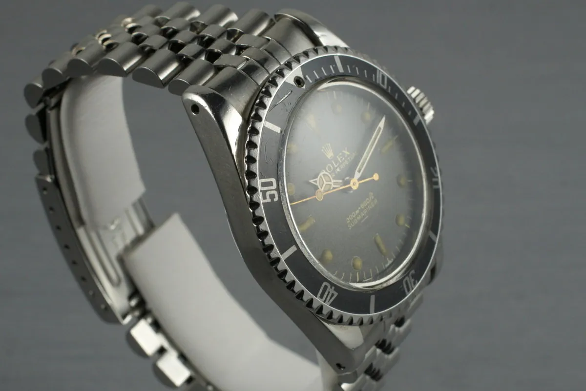 1963 Rolex Submariner 5513 Gilt Underline Dial