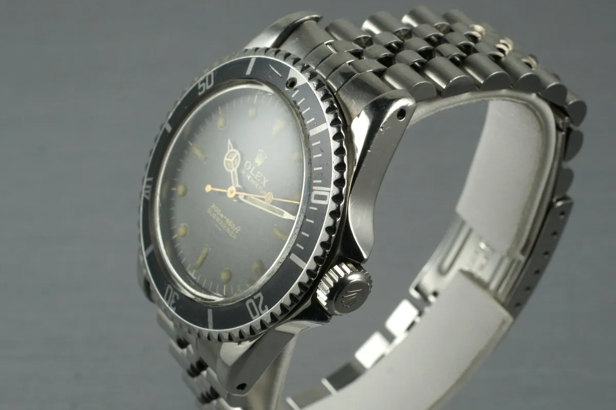 1963 Rolex Submariner 5513 Gilt Underline Dial