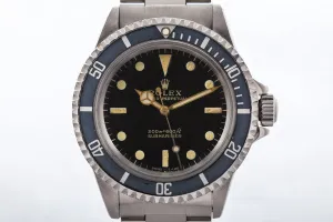 1964 Rolex Submariner 5513 Gilt Dial with Box and Papers