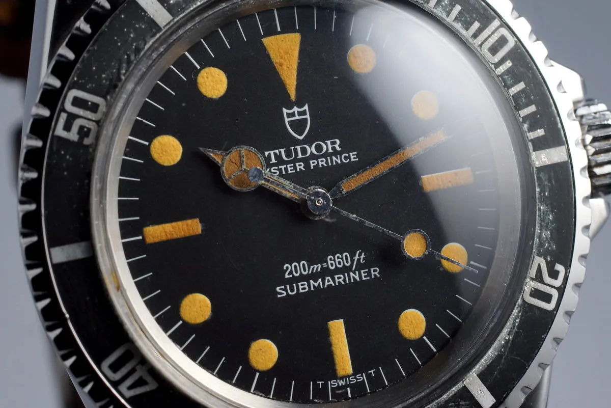 1967 Tudor Submariner 7928 Creamy Orange Patina