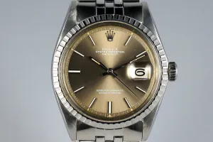 1971 Rolex DateJust 1603 with Gray Dial