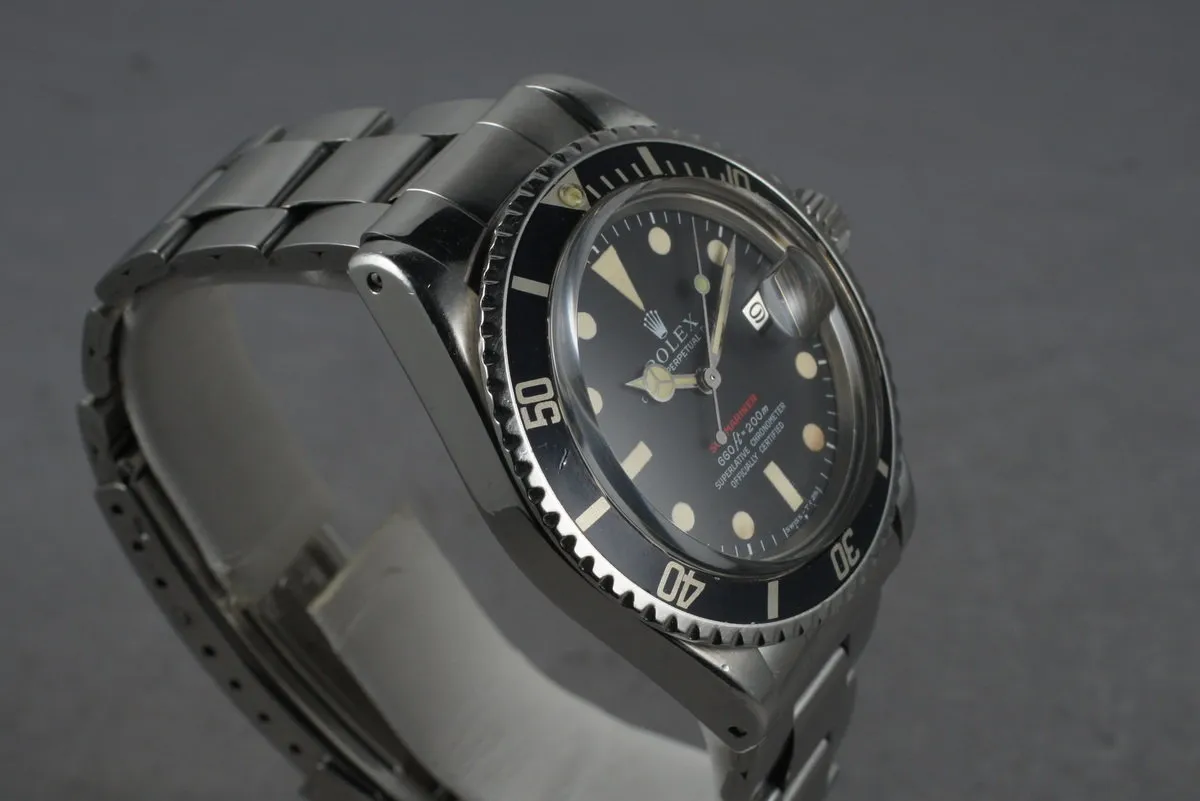 1971 Rolex Red Submariner 1680 Mark IV