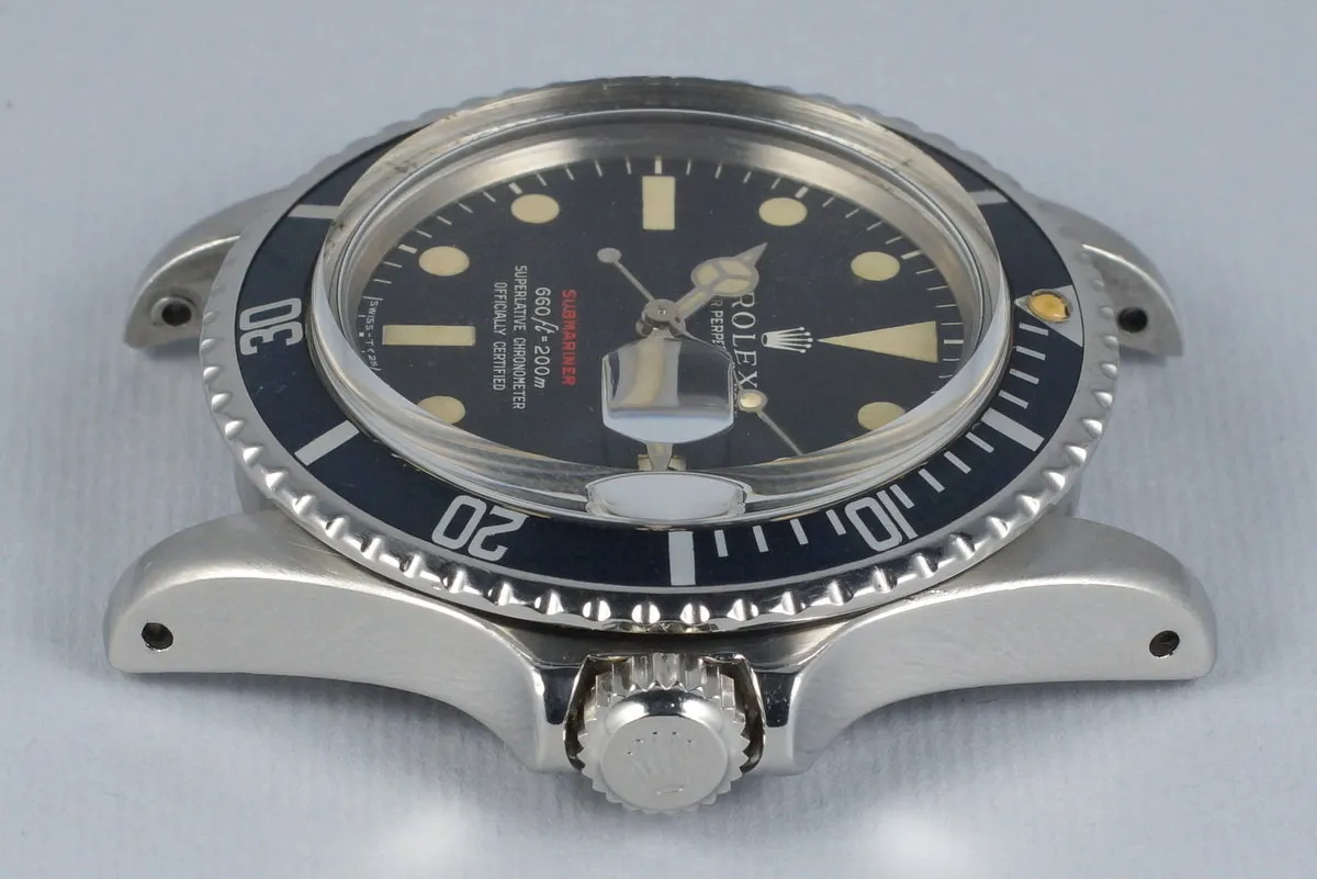 1972 Rolex Red Submariner 1680 Mark V Dial