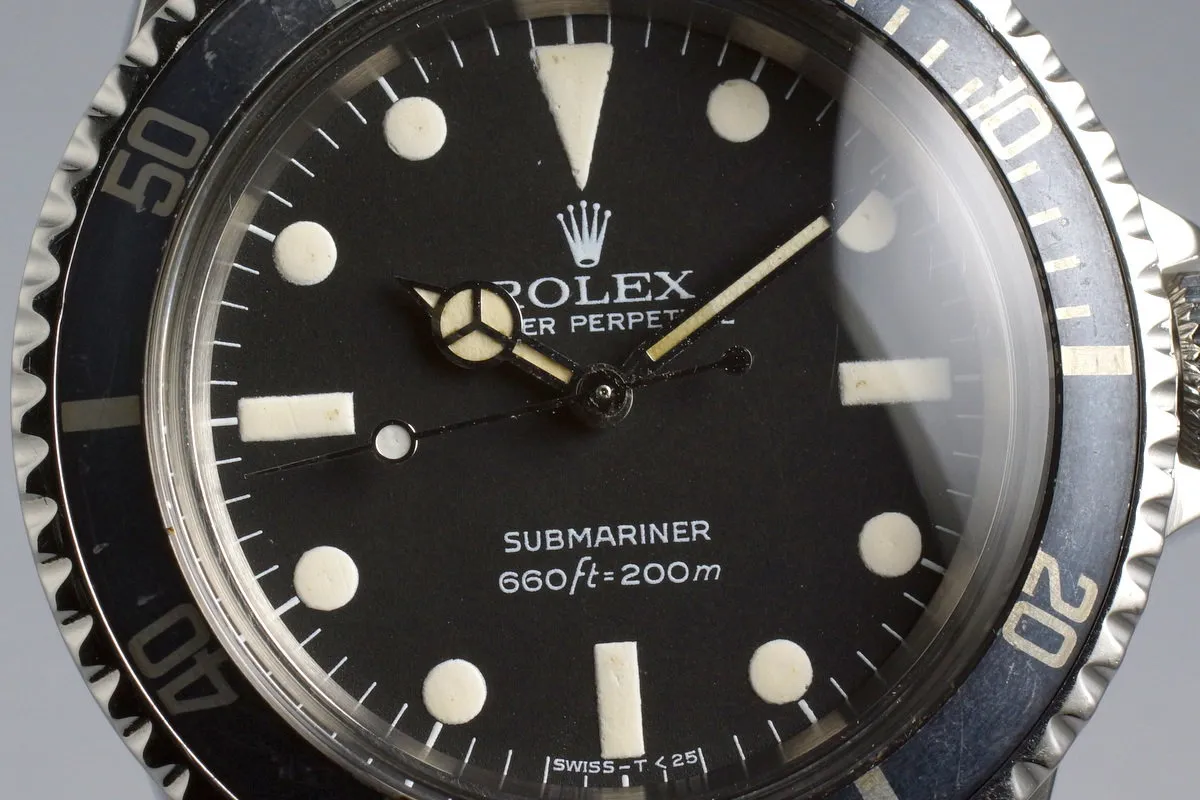 1979 Rolex Submariner 5513 Mark IV Maxi Dial