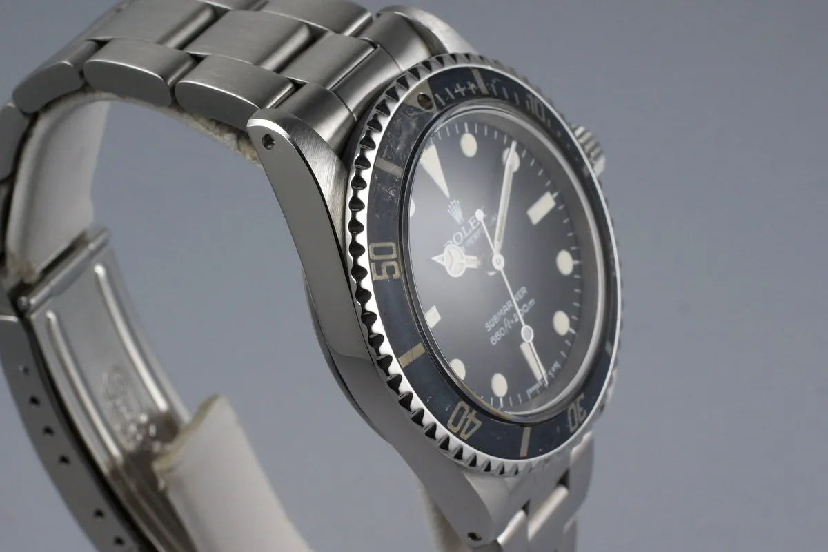 1979 Rolex Submariner 5513 Mark IV Maxi Dial