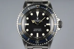 1979 Rolex Submariner 5513 Mark IV Maxi Dial