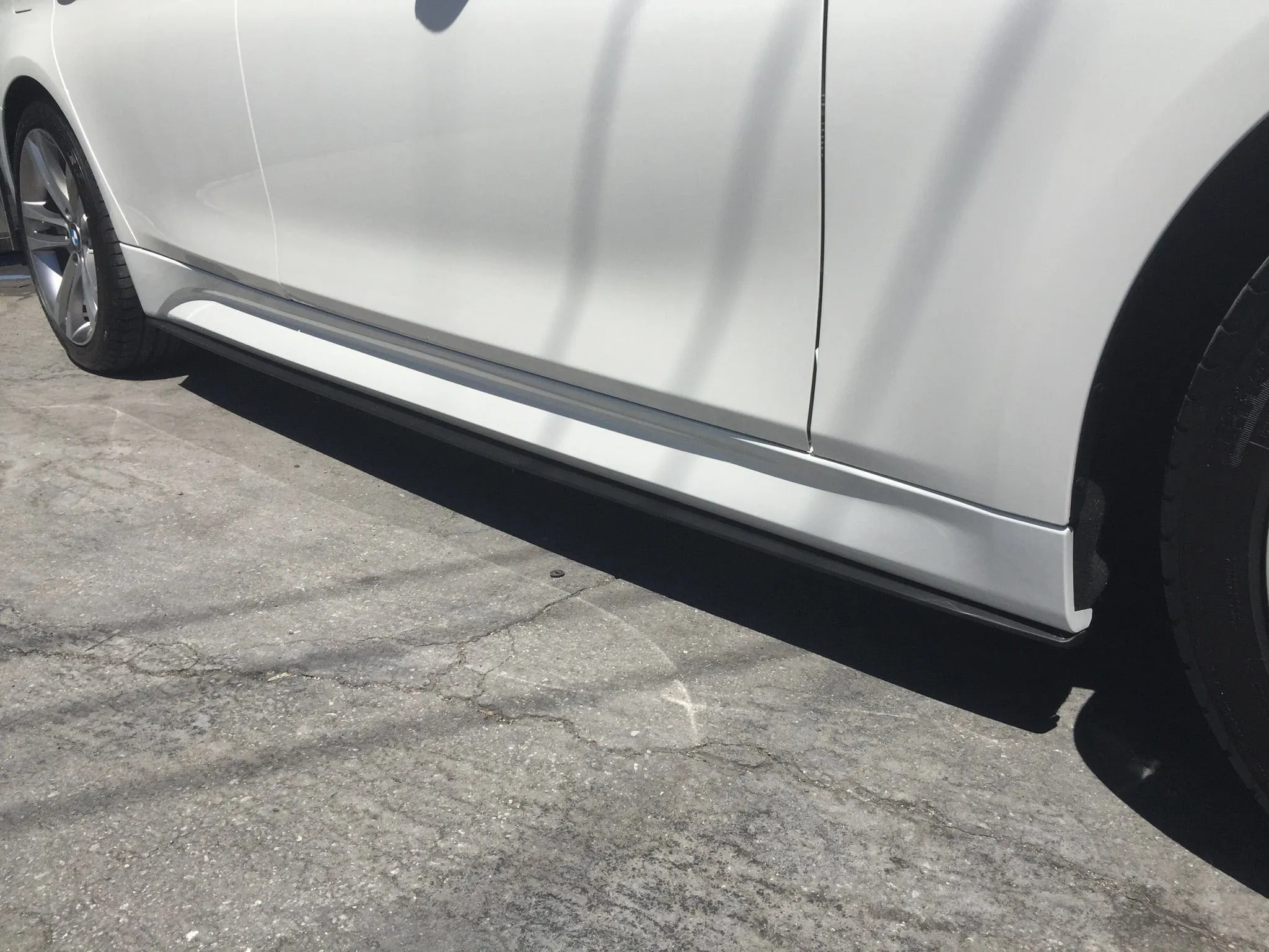 2012-2018 BMW 3 Series (F30 / F31) M Sport Style Side Skirts Conversion