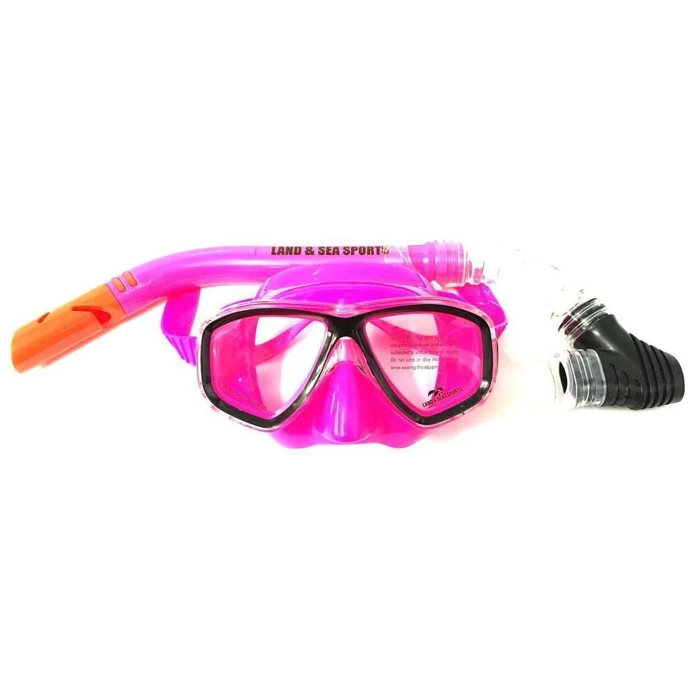 420524     ~ CLEARWATER PINK  MASK/SNORKEL