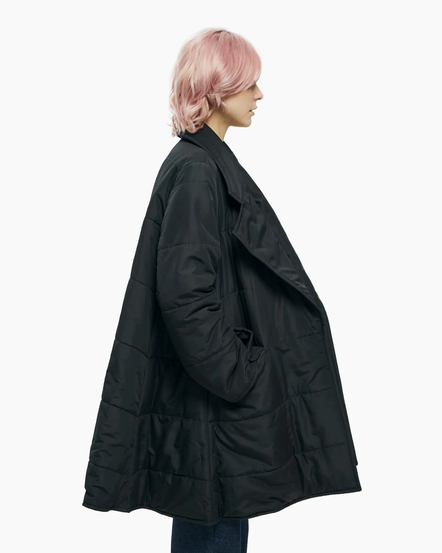 A-line padded jacket