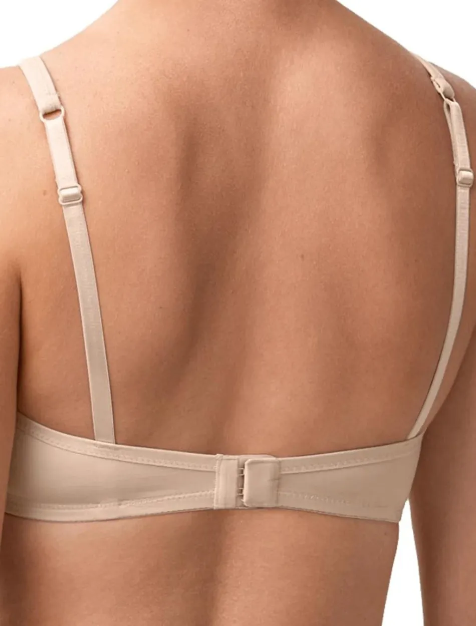 Amoena Lara Bra Wire Free Padded Mastectomy Bra, Sand | Beige Amoena Mastectomy Bra