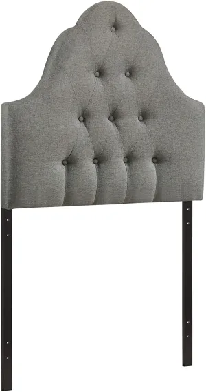 Ava Gray Fabric Headboard