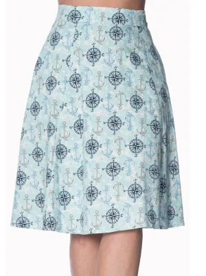 Banned Retro Compass Skirt