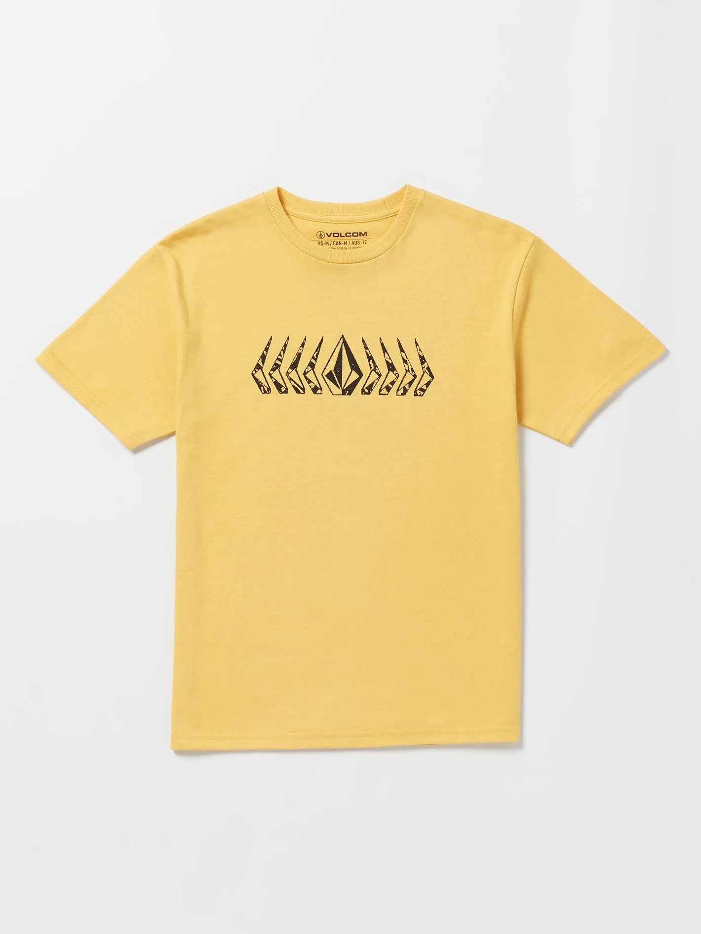 Big Boys Phaset Short Sleeve Tee - Golden Mustard