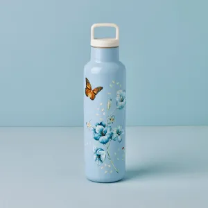 Butterfly Meadow Light Blue Insulated Water Bottle