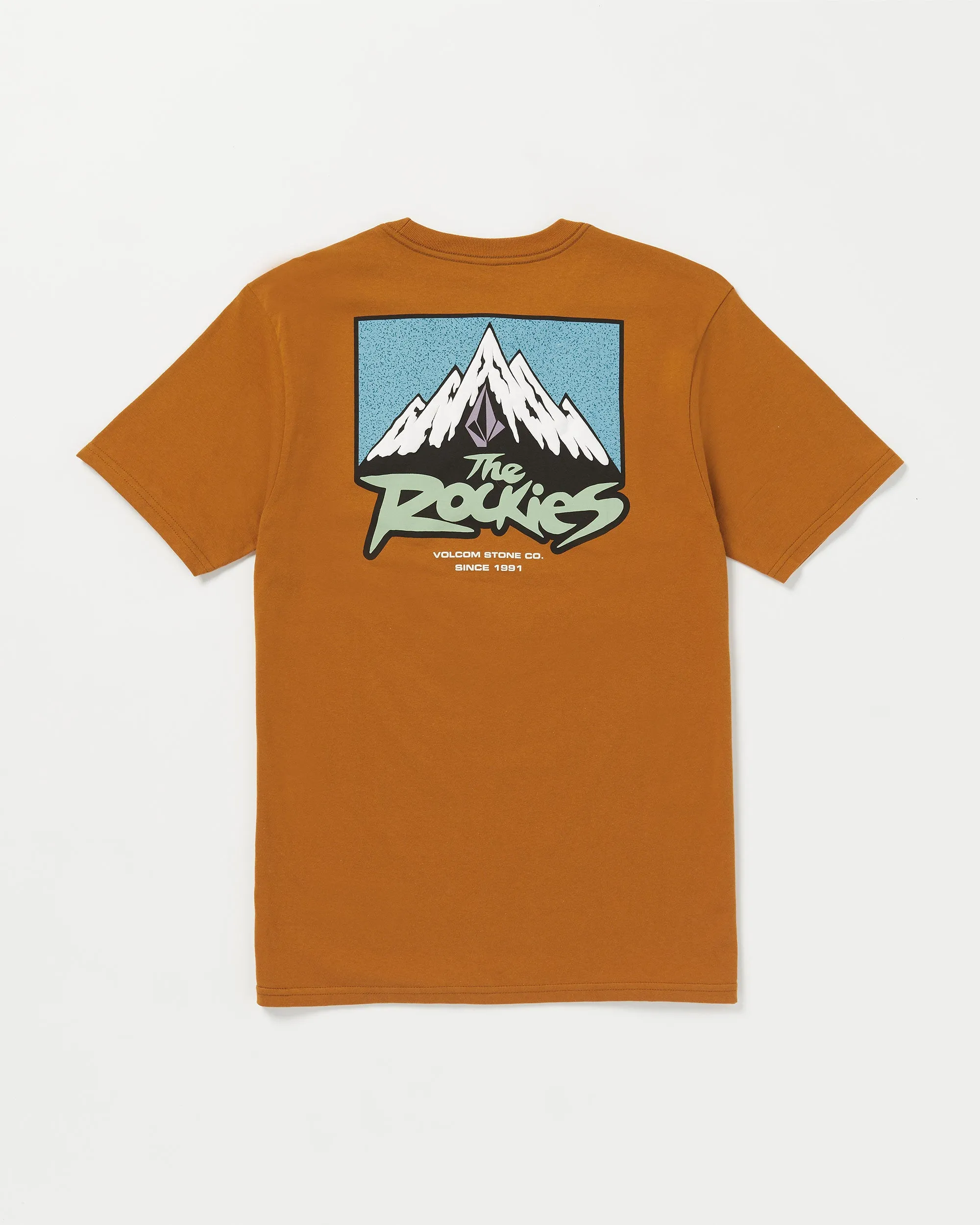 Cliffside Short Sleeve Tee - Chestnut Brown