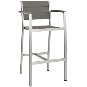 Coast Outdoor Patio Aluminum Bar Stool