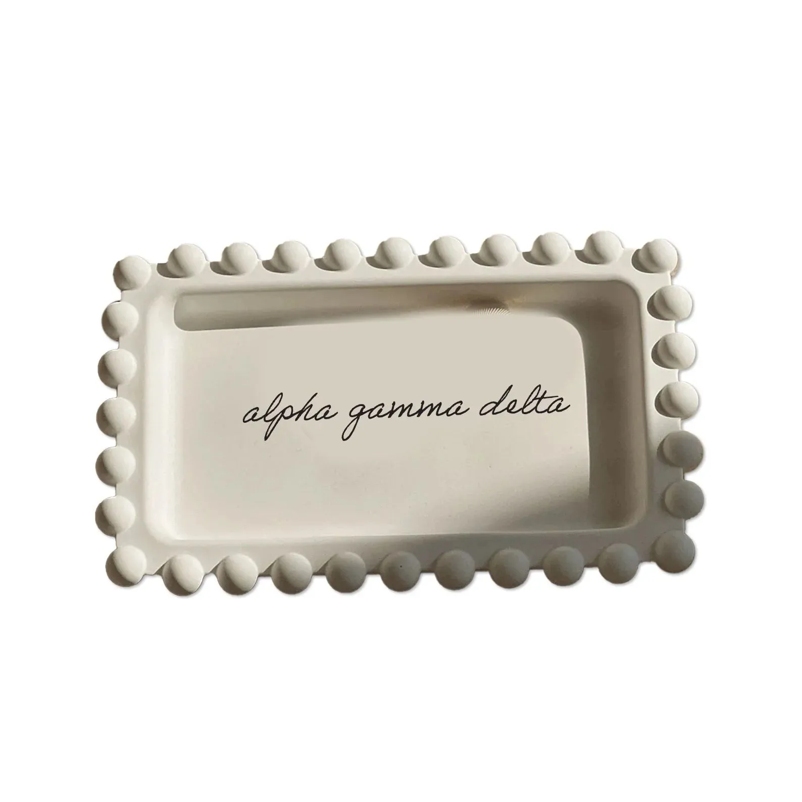 Cursive Tray