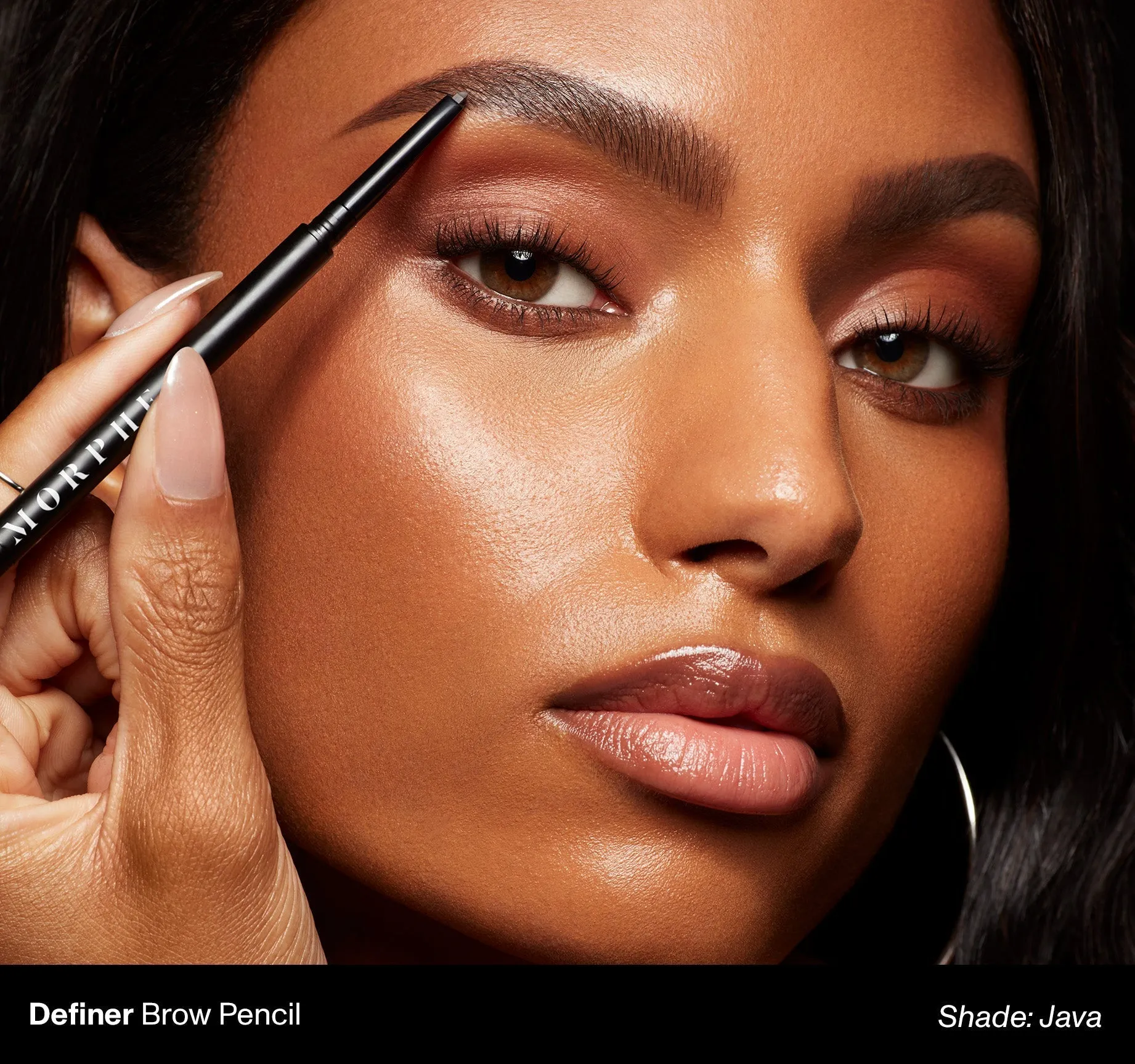 Definer Dual-Ended Brow Pencil & Spoolie - Latte