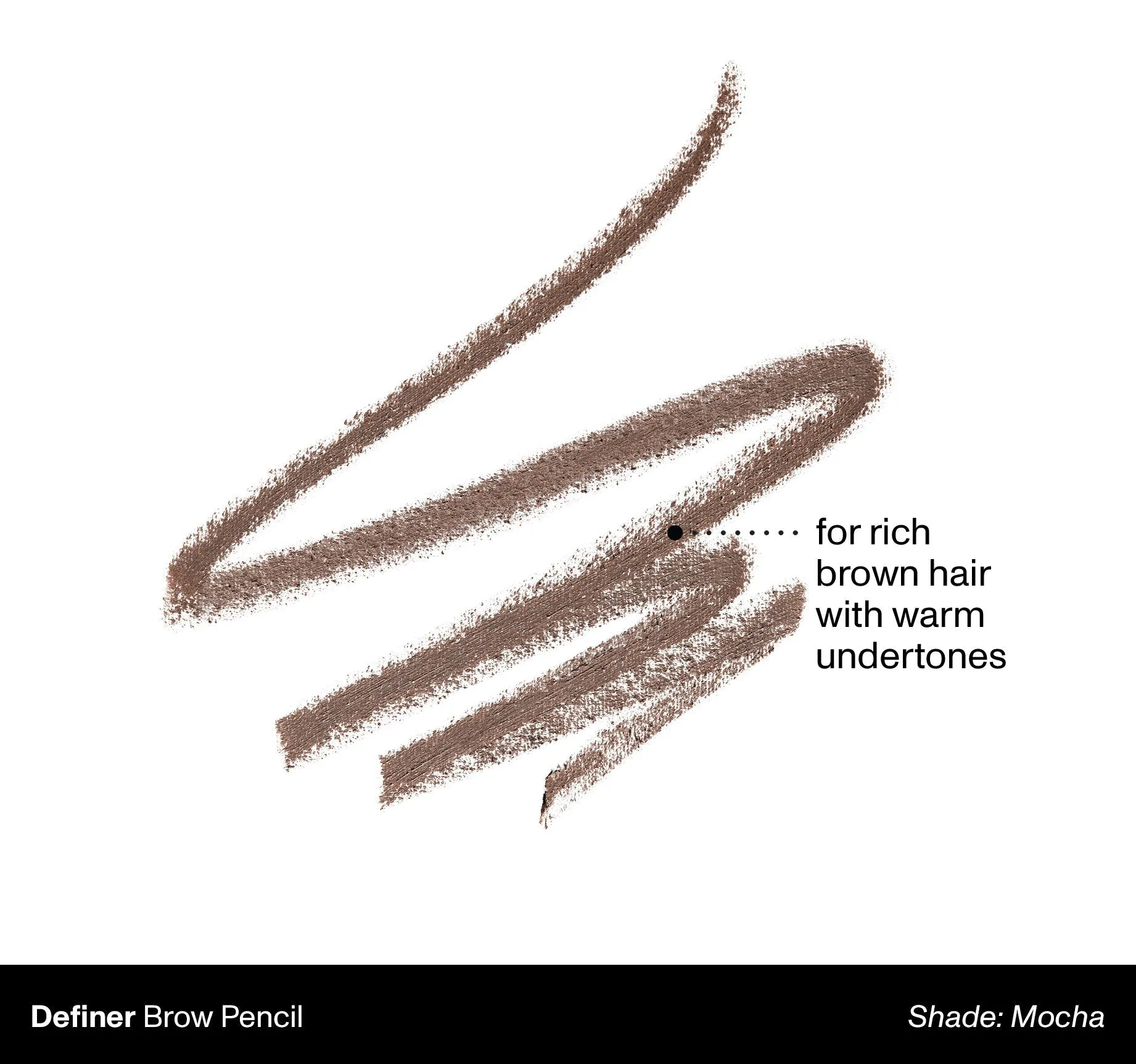 Definer Dual-Ended Brow Pencil & Spoolie - Mocha