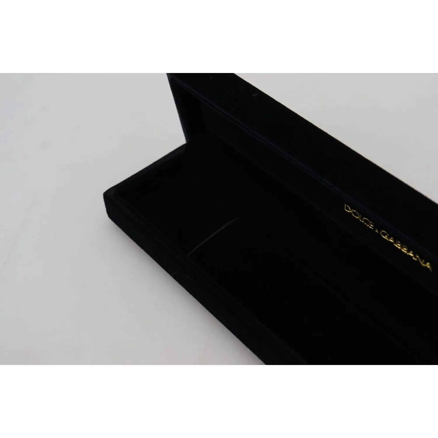 Dolce & Gabbana Elegant Velvet Jewelry Storage Box