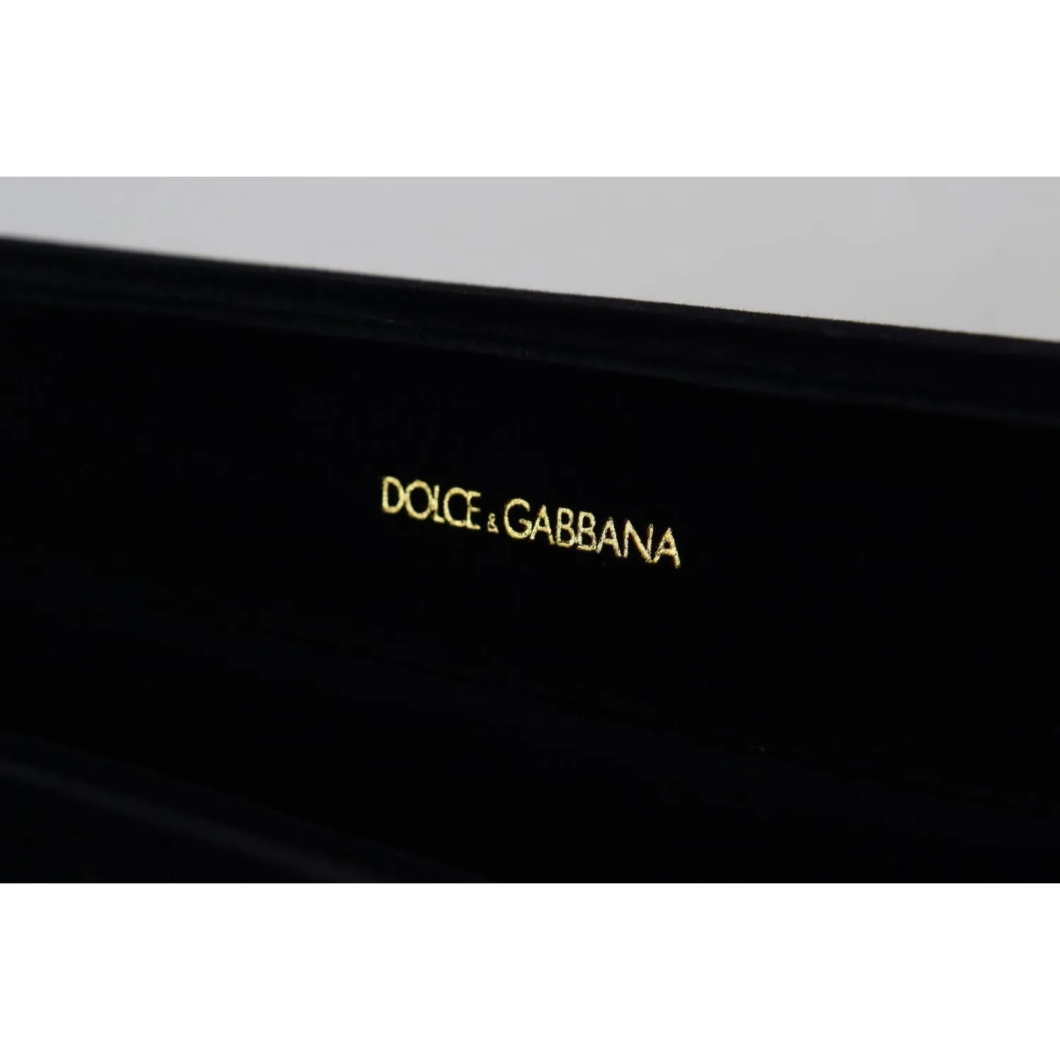 Dolce & Gabbana Elegant Velvet Jewelry Storage Box