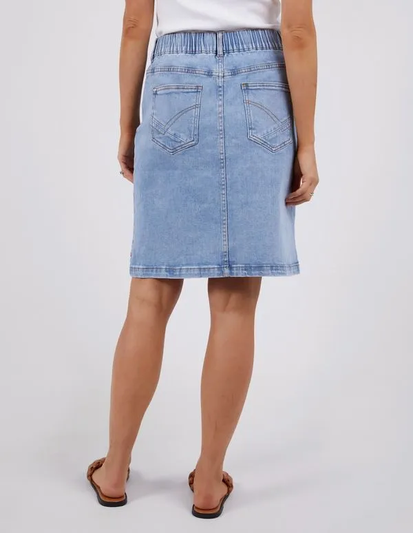 Elm Lifestyle - Skirt - Peta - Denim Blue