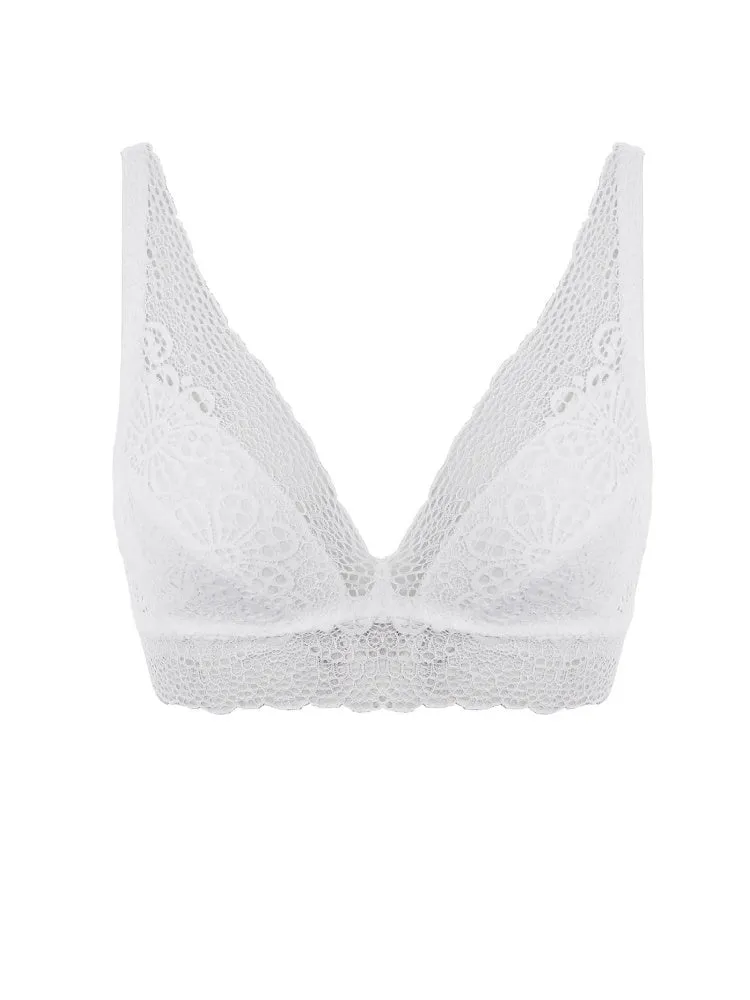 Erin Bralette - White