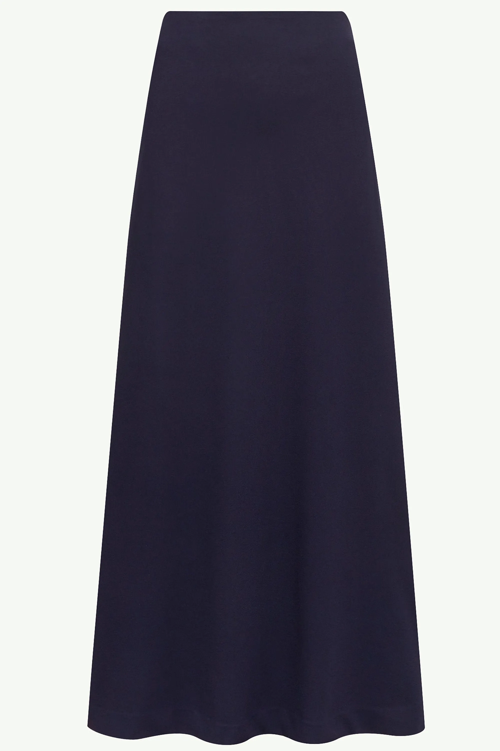 Essential Jersey A-Line Maxi Skirt - Navy Blue