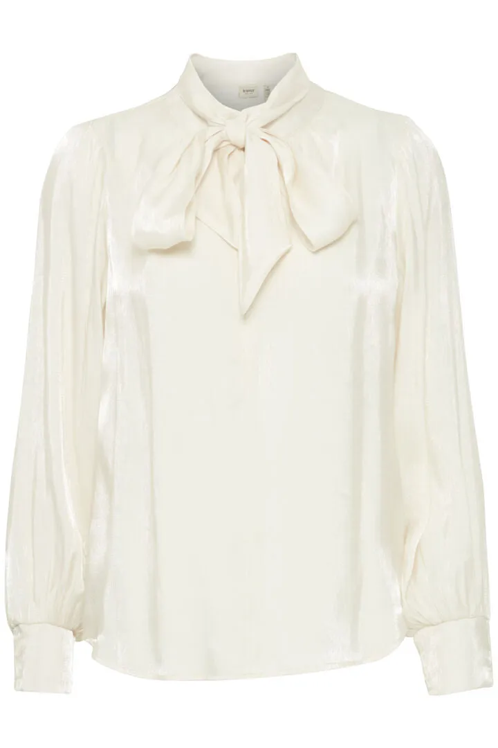 Fransa Pussy Bow Blouse white 206149491