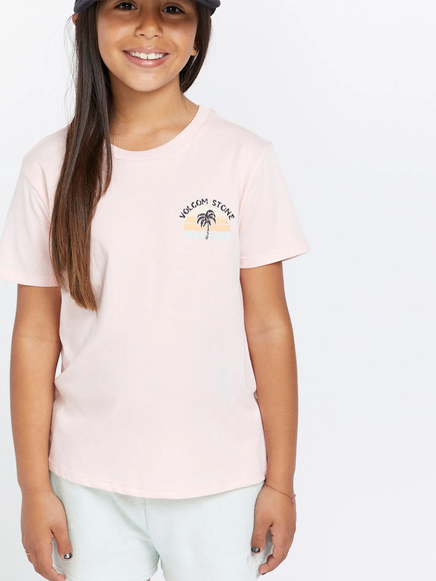 Girls Last Party Tee - Light Peony