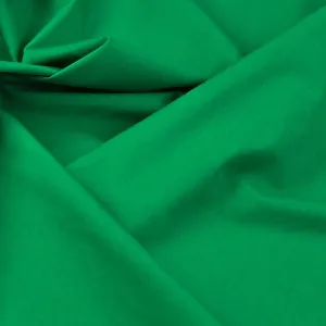 Green Stretch Cotton Fabric 99563