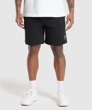 Gymshark Crest 9" Shorts - Black