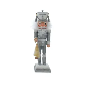 Hollywood Soldier Nutcracker - Silver