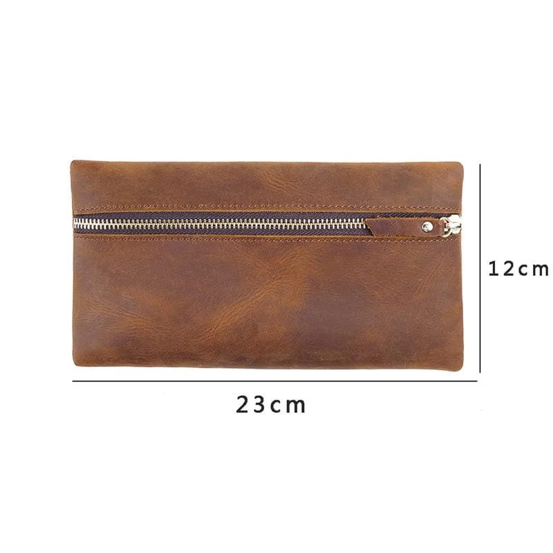 Leather Pencil Holder Fountain Pen Case