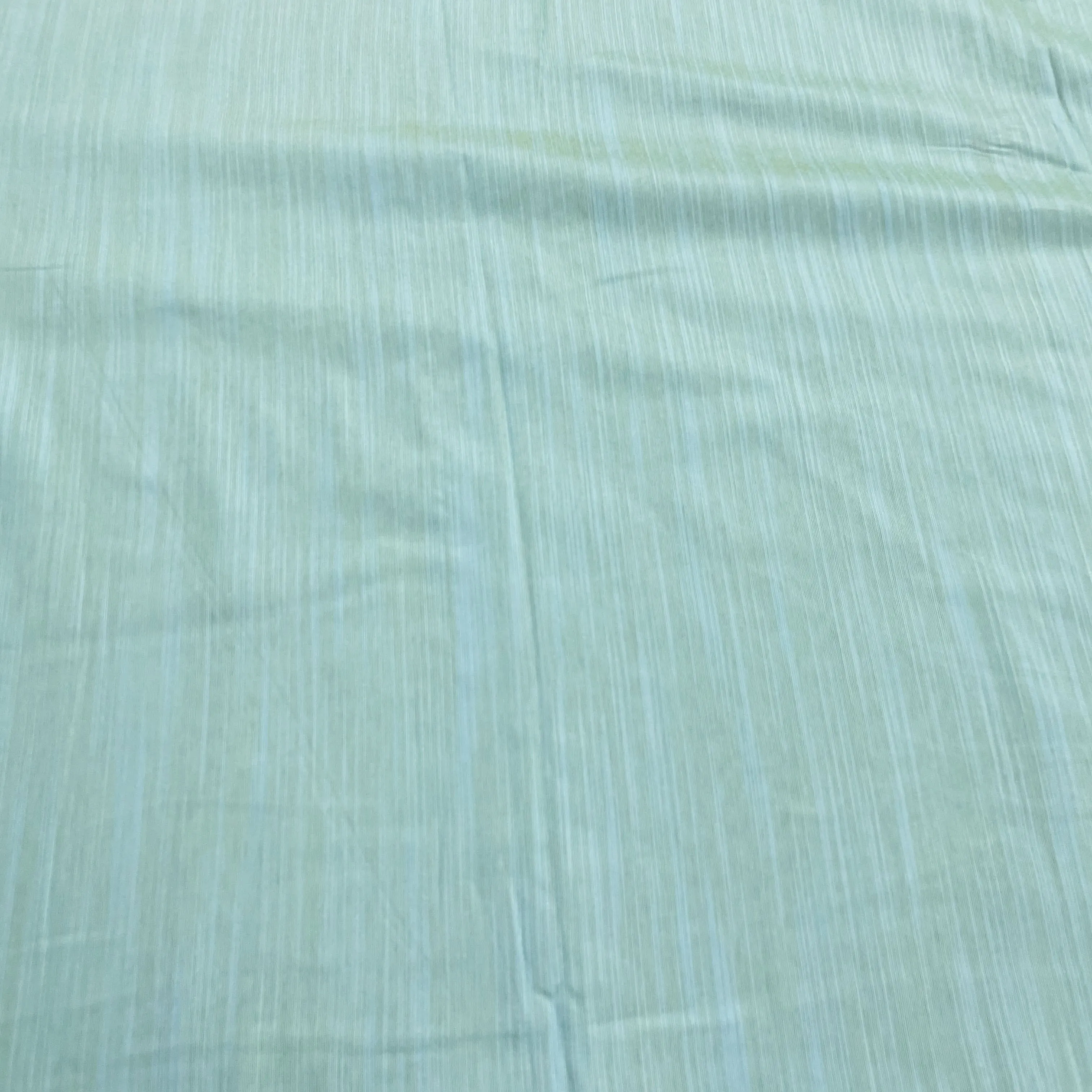 Light Green Solid Banarasi Cotton Slub Fabric