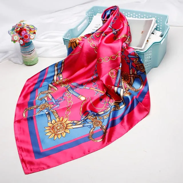 Luxury Square Muslimah Silk Hijab