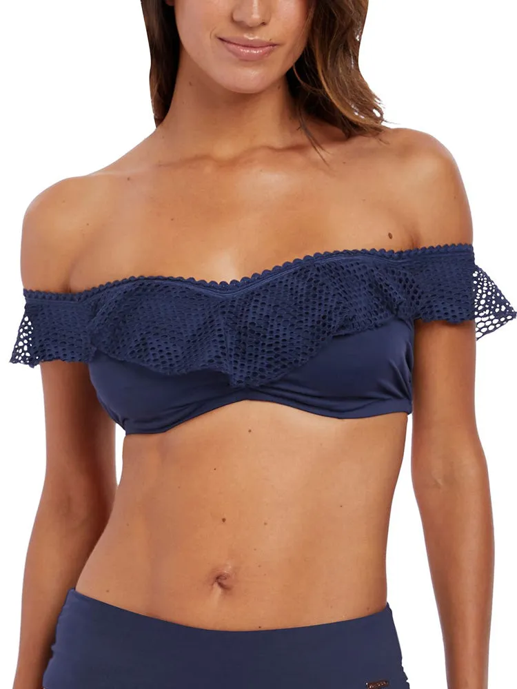 Marseille Bardot Bikini Top - Twilight