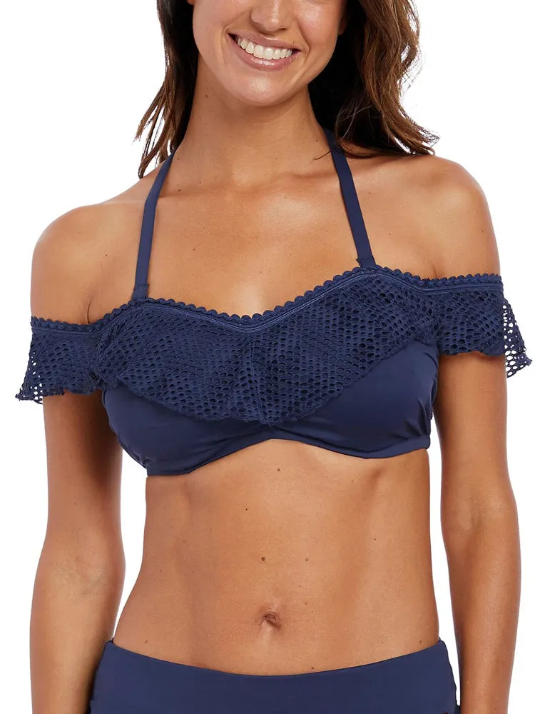 Marseille Bardot Bikini Top - Twilight