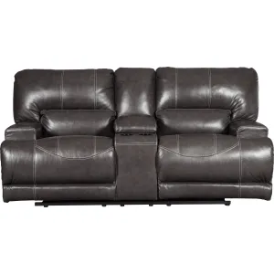 McCaskill Reclining Loveseat with Console