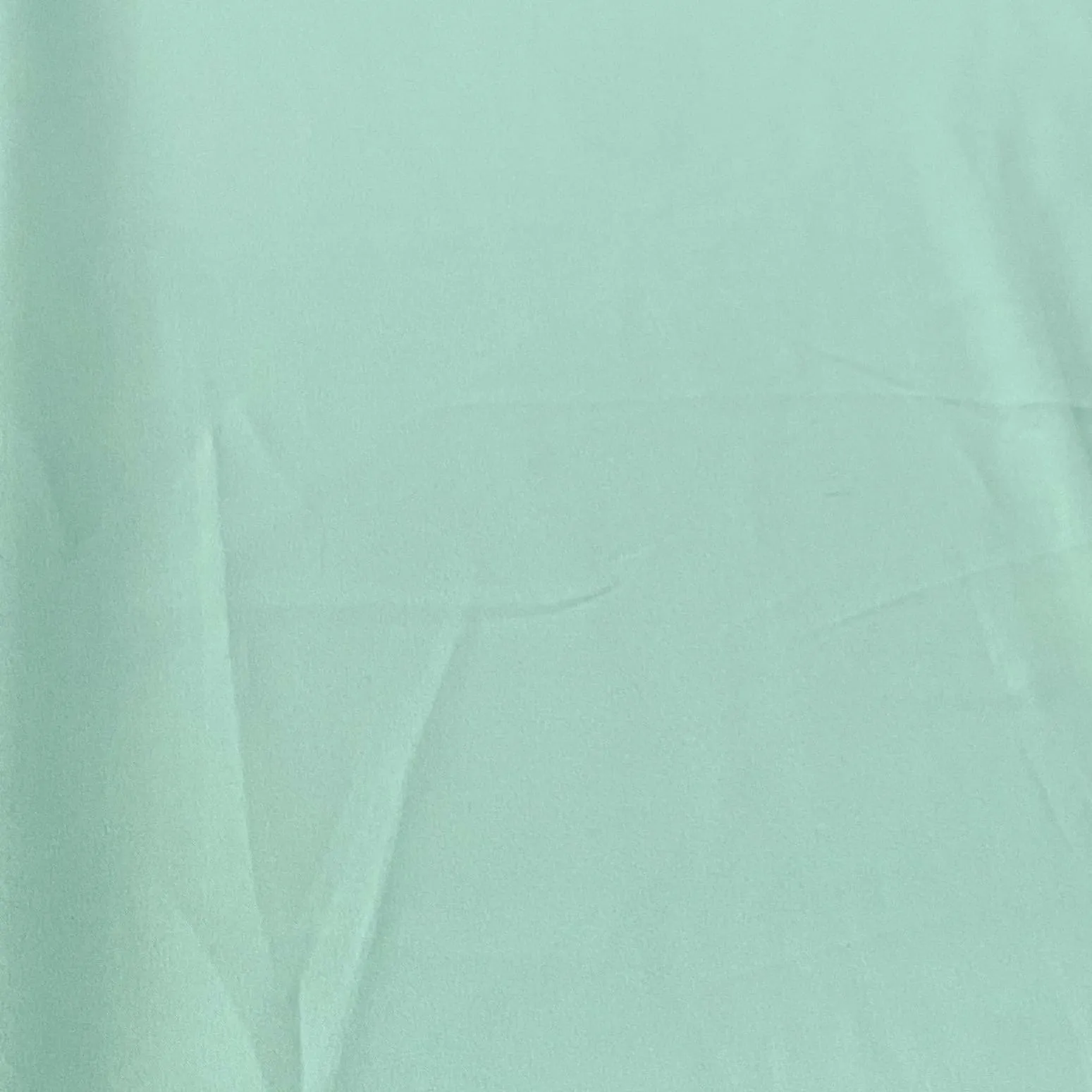 Mint Green Solid Butter Crepe Fabric