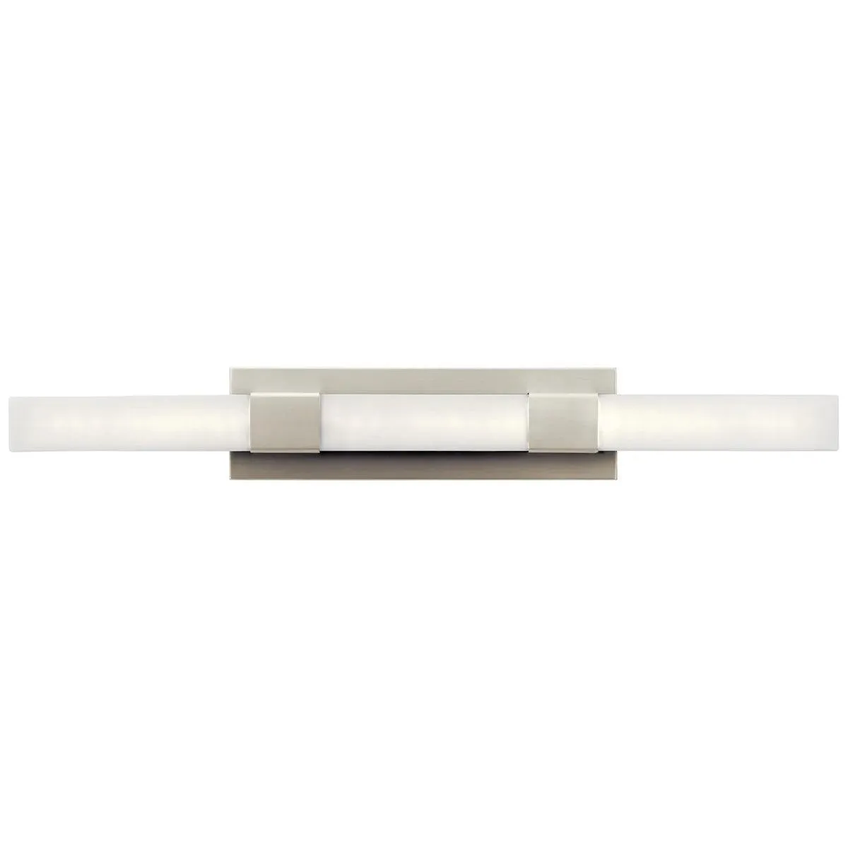 Neltev 36 In 1-Light LED Bathroom Vanity Light, Satin Nickel Finish