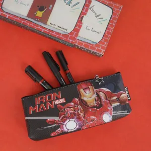 Pencil Box Zipper Pouches - Iron Man