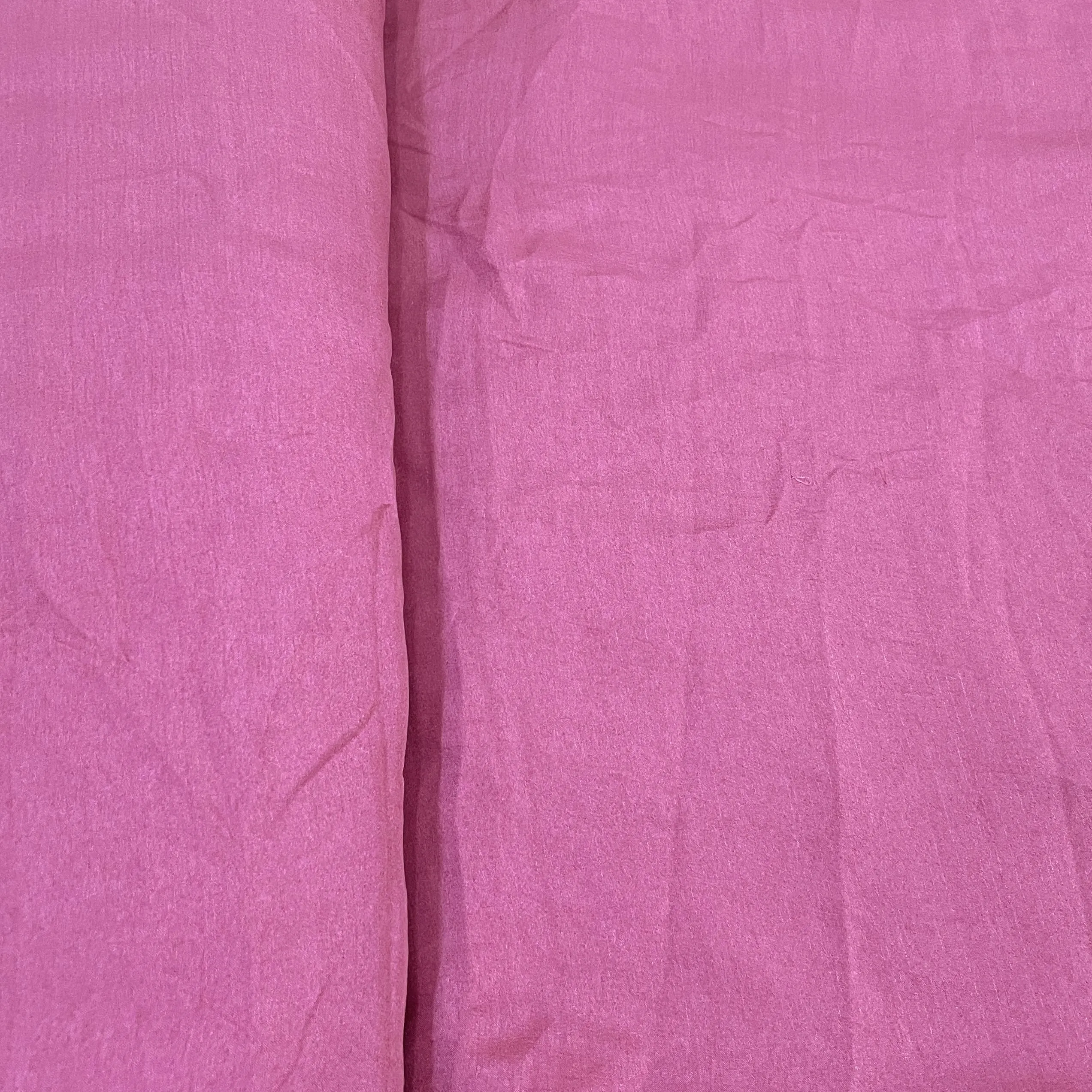 Premium French Rose Pink Solid Bemberg Silk Fabric