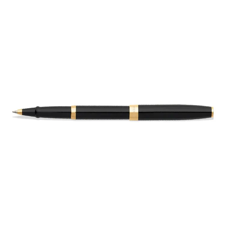 Sheaffer® SAGARIS 9471 Gloss Black Rollerball Pen With Gold Tone Trim