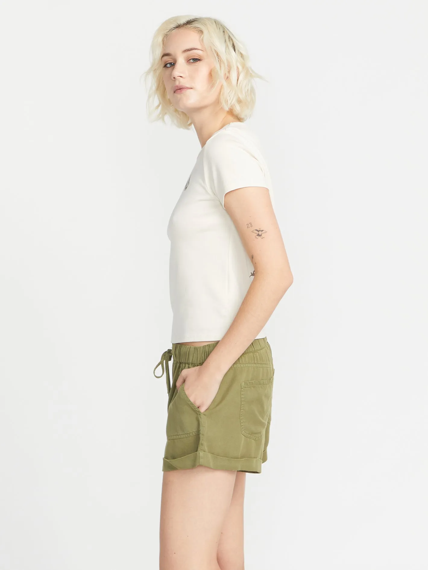 Sunday Strut Shorts - Moss