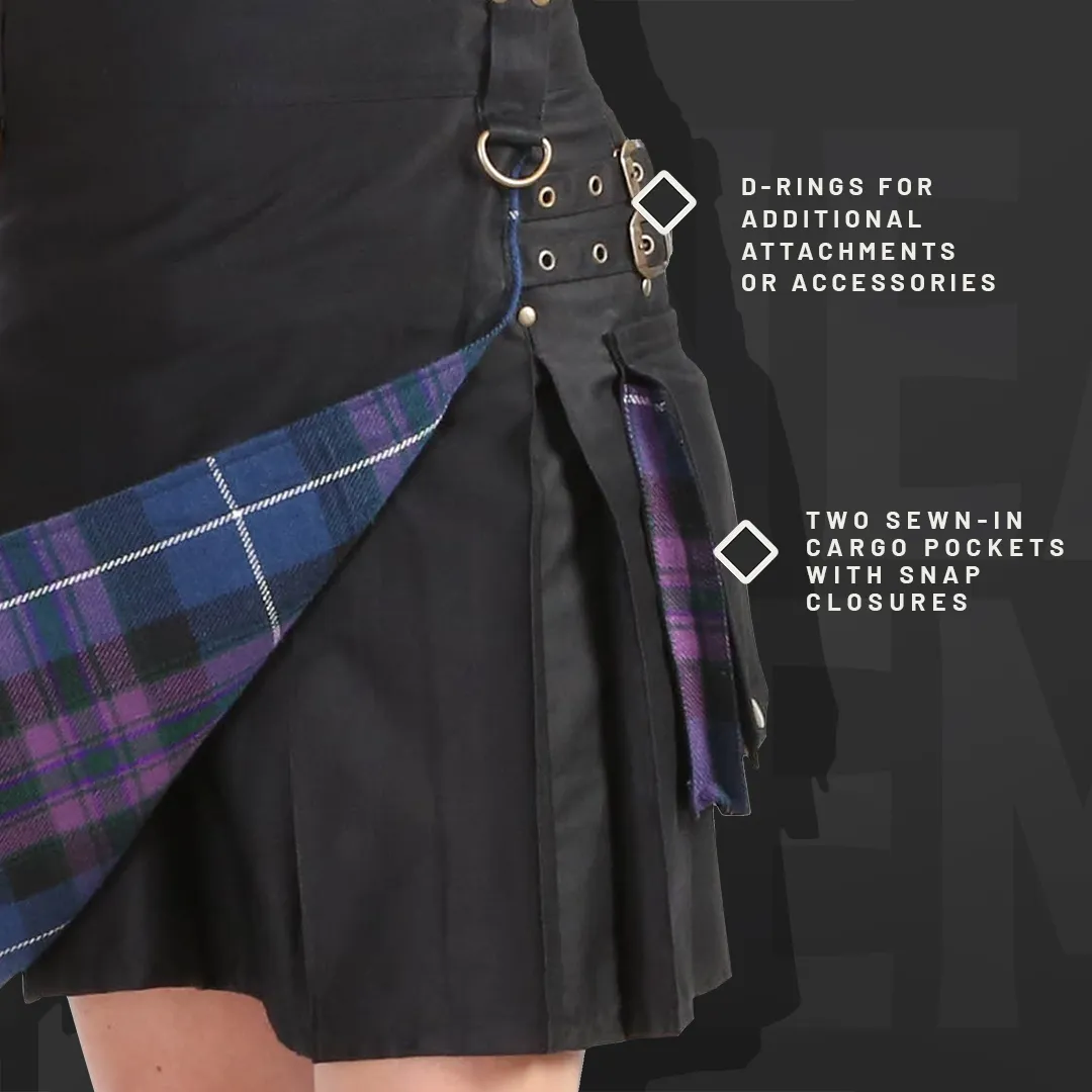 The Rhona Kilt - Gray