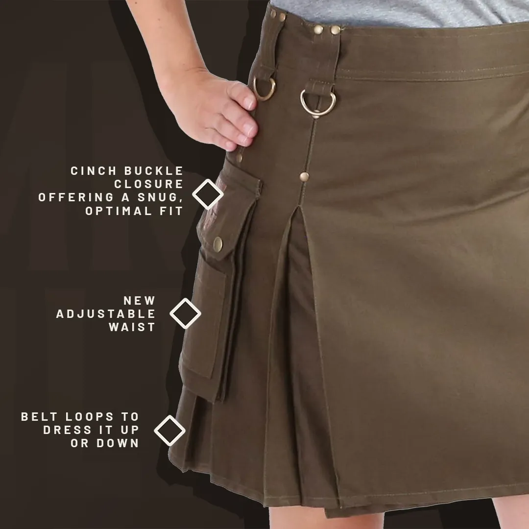 The Rhona Kilt - Gray