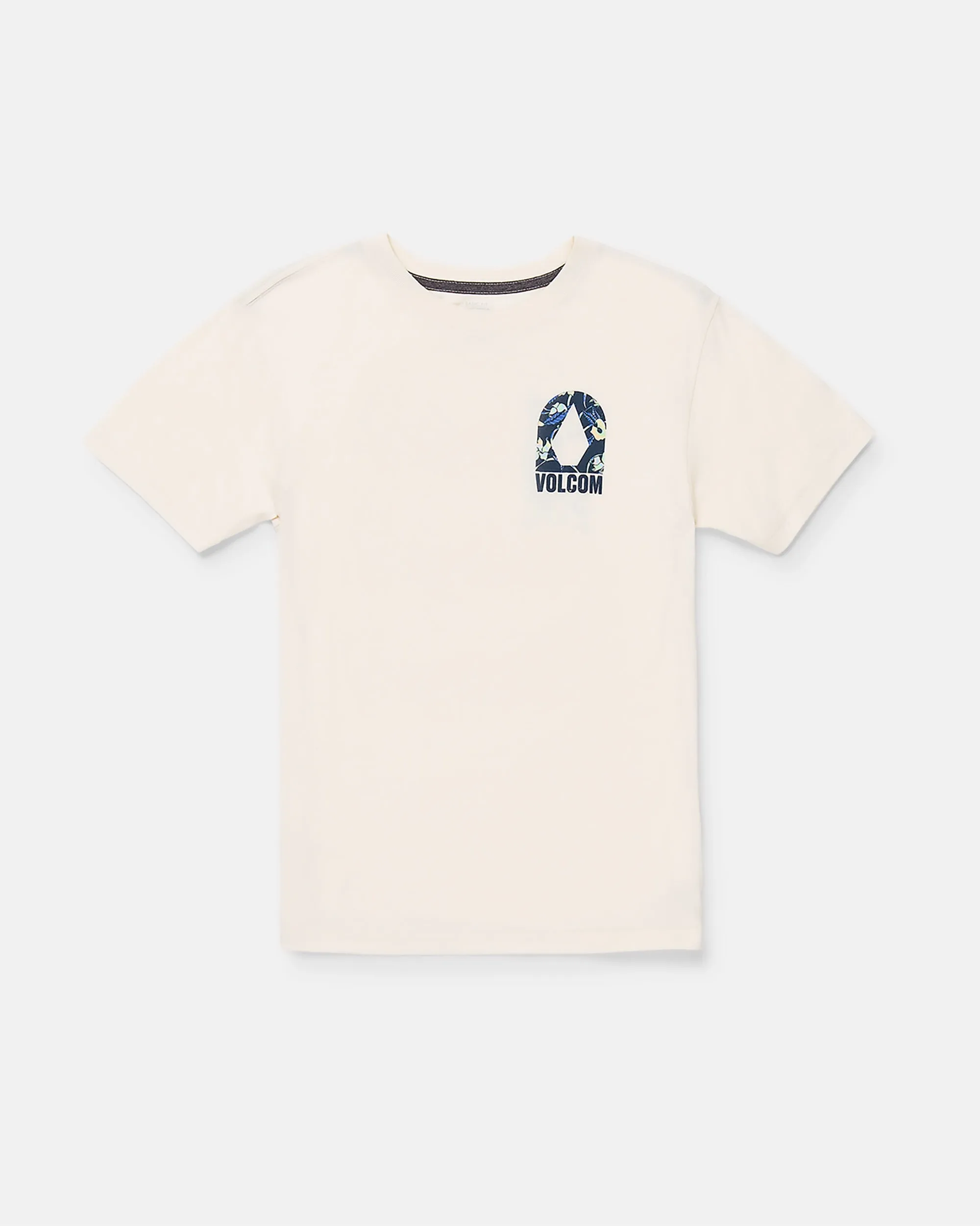 Toddler Boys Filler Up Short Sleeve Tee - Off White