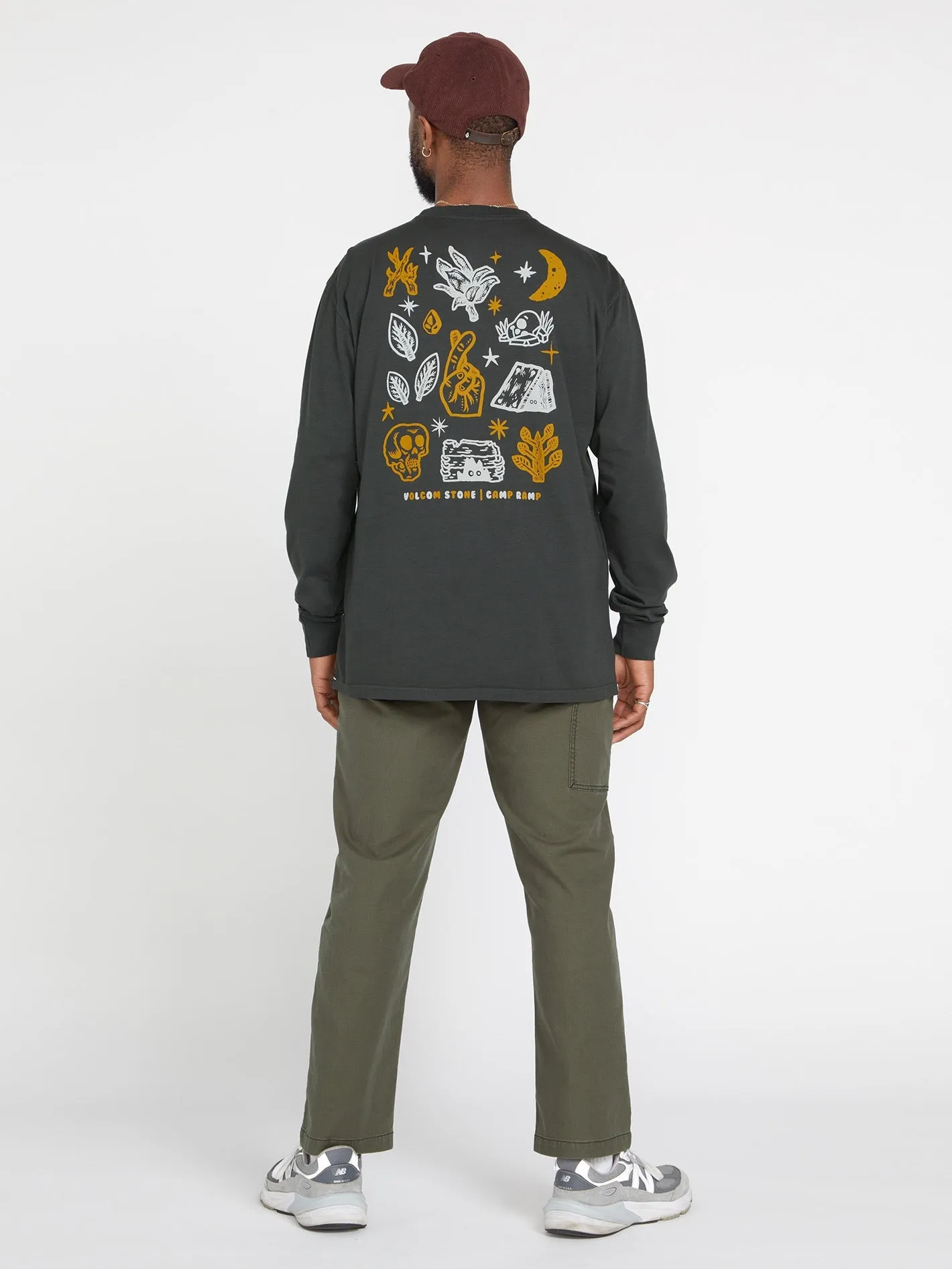 Volcom Entertainment Fat Tony Long Sleeve Tee - Stealth